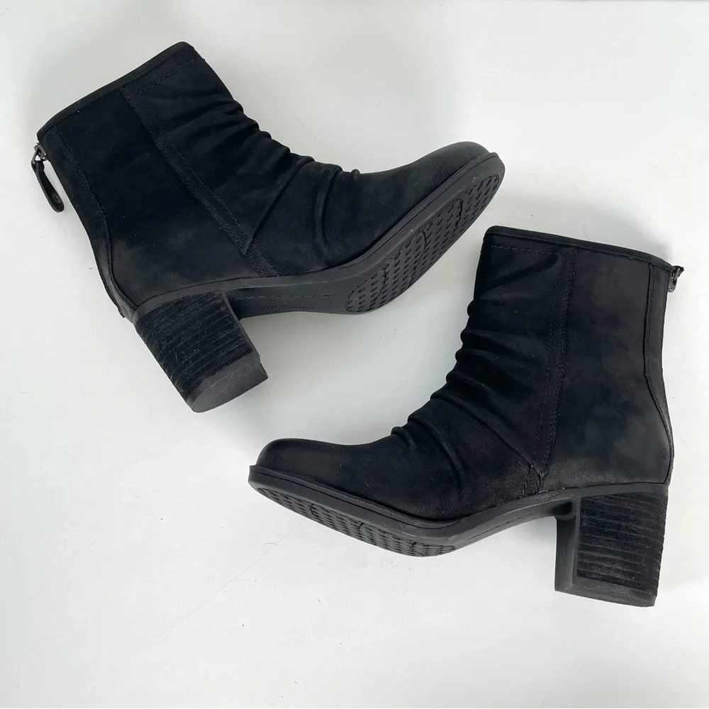 Rockport Natashya Slouch Black Suede Boots